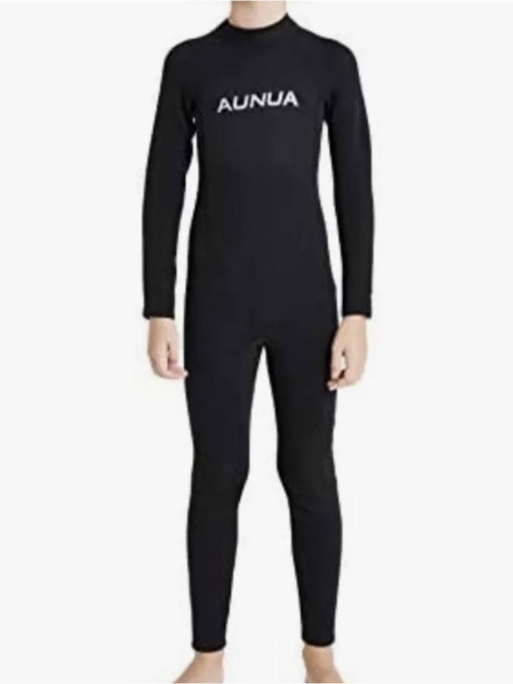 Aunua Wetsuit Youth Size 12 Long Pants/Sleeves Black 3:2mm